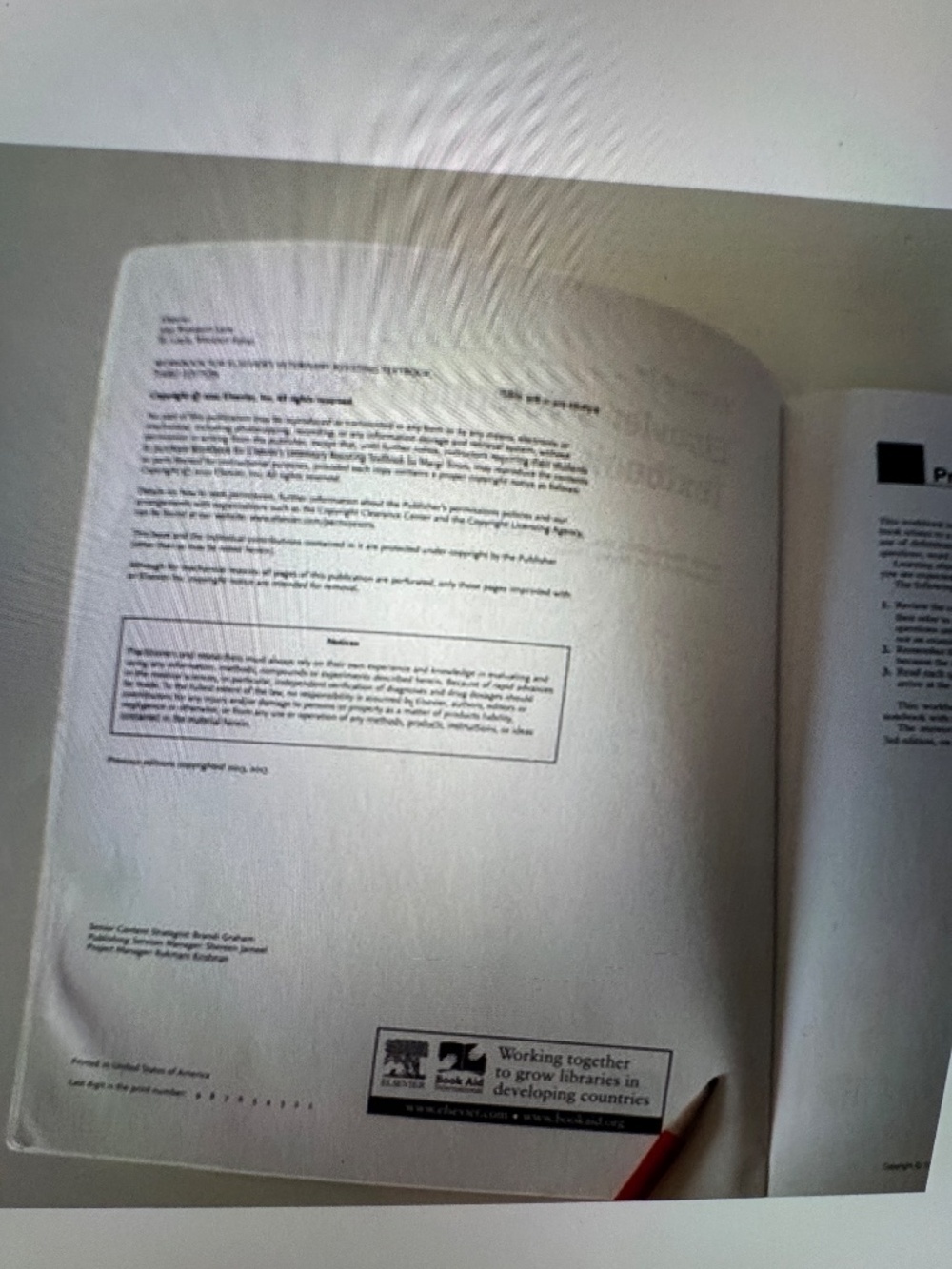 Workbook Elsevier's Veterinary Assisting Textbook - Picture 3 of 8